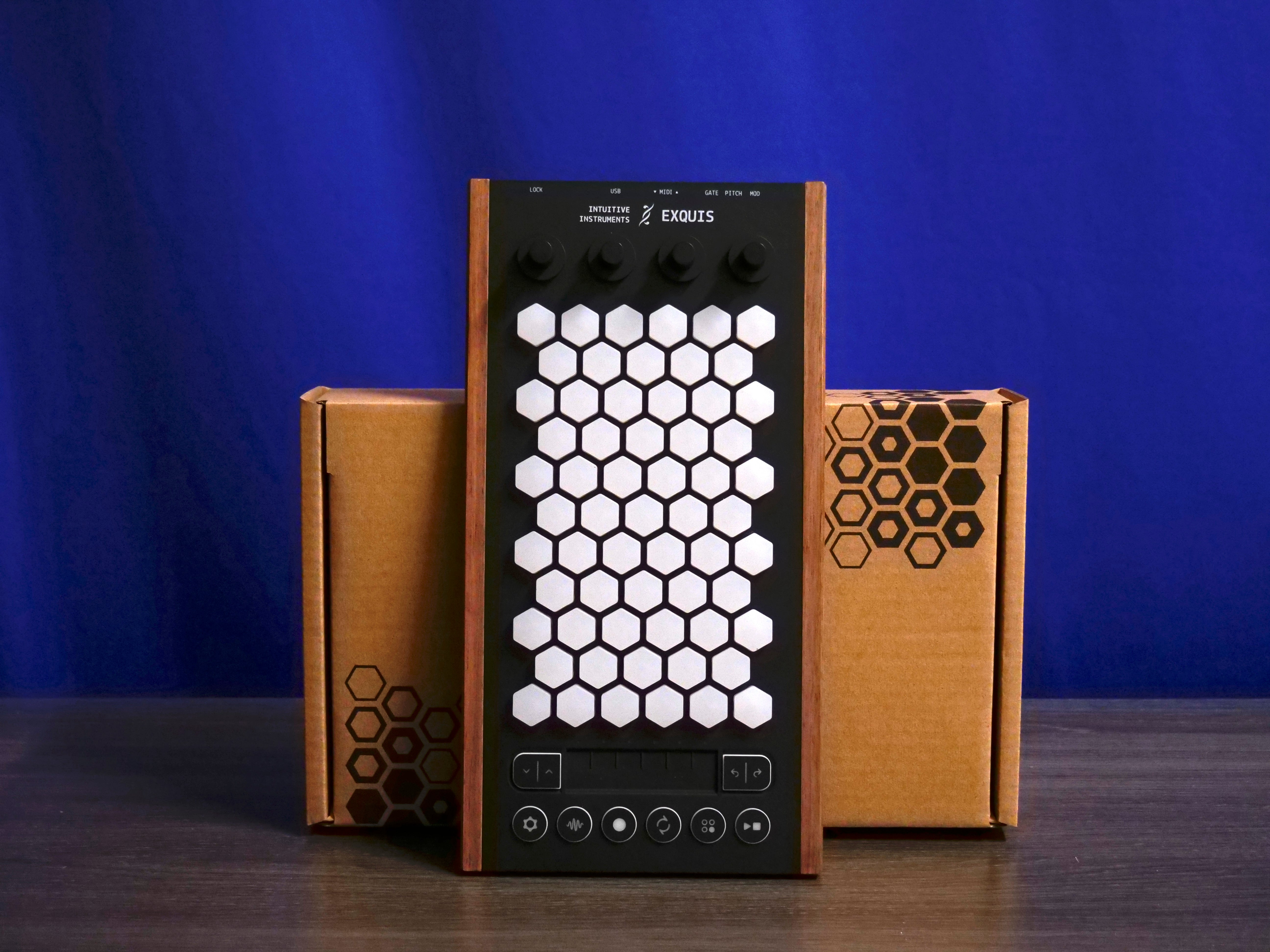 Intuitive Instruments Exquis Deluxe 61-Key MPE MIDI and CV